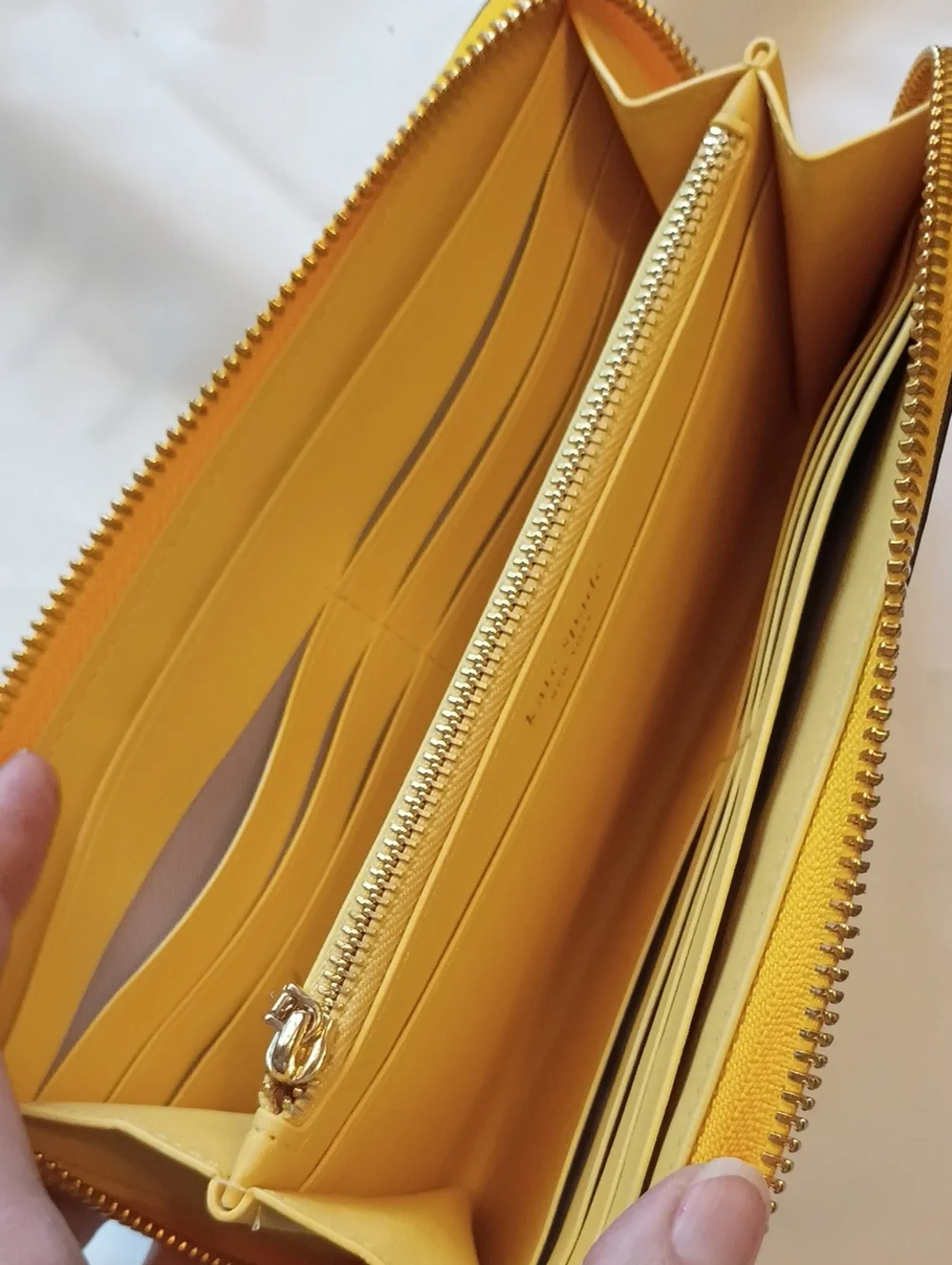 kate spade Yellow Floral Zip-Around Wallet